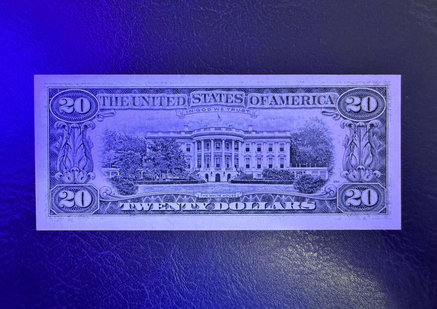 收藏联盟Quantum Auction 第344期拍卖  美国联邦储备1990年20元 品相为全新UNC