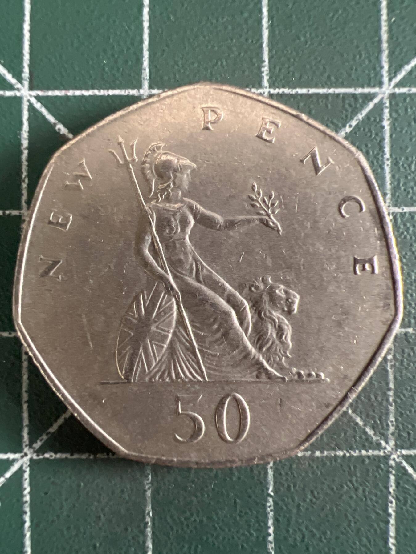 第628期 硬币专场 （无押金，捡漏，全场50包邮，偏远地区除外，接收代拍业务） 英国50便士