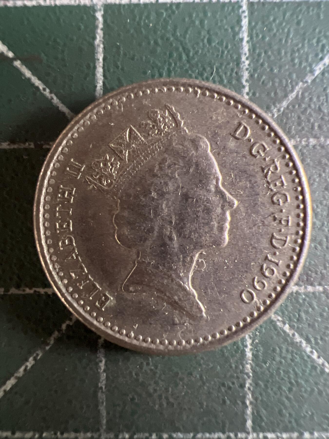 第596期 硬币专场 （无押金，捡漏，全场50包邮，偏远地区除外，接收代拍业务） 英国5便士