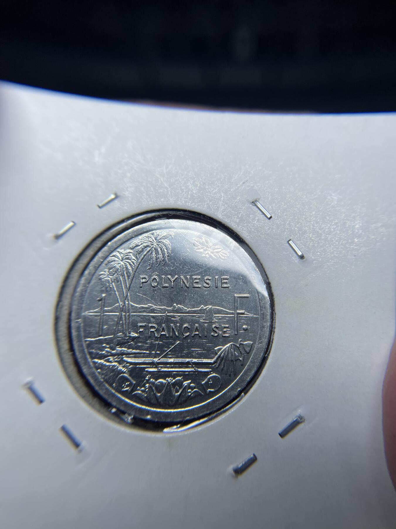 2024年集古藏今外币拍卖第六期-第7场—（总第57拍） 2001年法属波利尼西亚1法郎