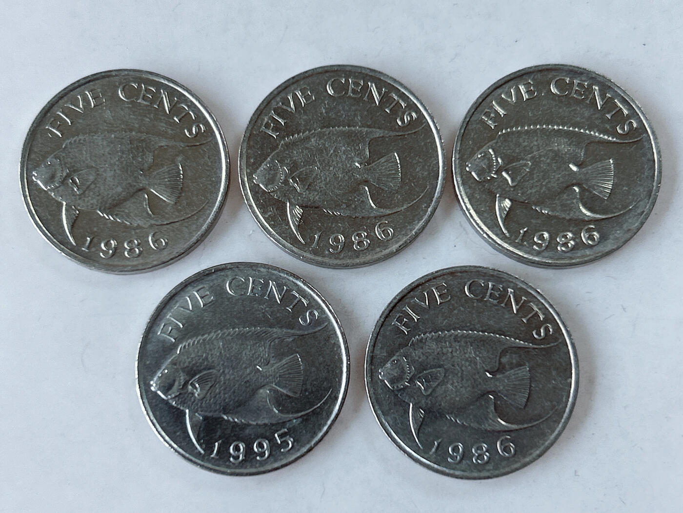 第一海外回流一元起拍收藏 散币专场 第86期 百慕大5分硬币