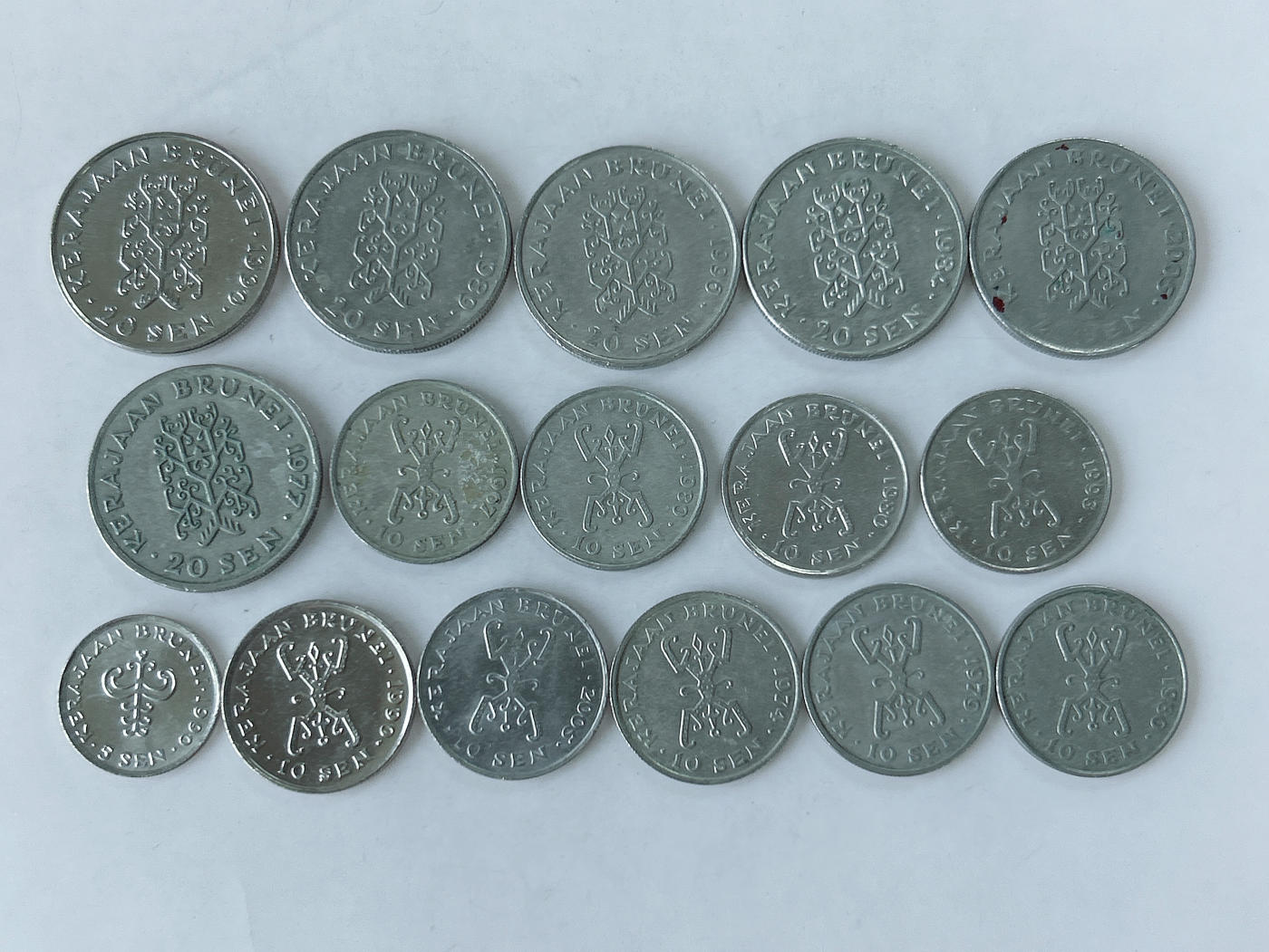 第一海外回流一元起拍收藏 散币专场 第86期 文莱🇧🇳