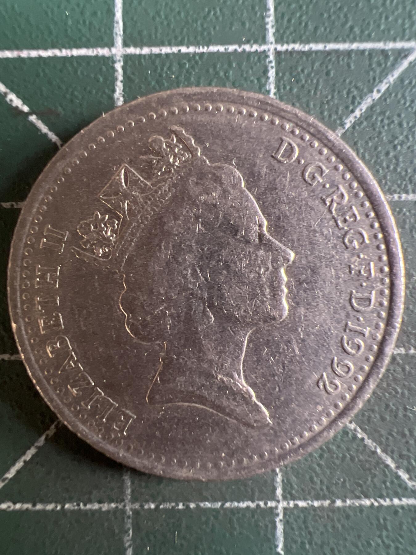 第596期 硬币专场 （无押金，捡漏，全场50包邮，偏远地区除外，接收代拍业务） 英国10便士