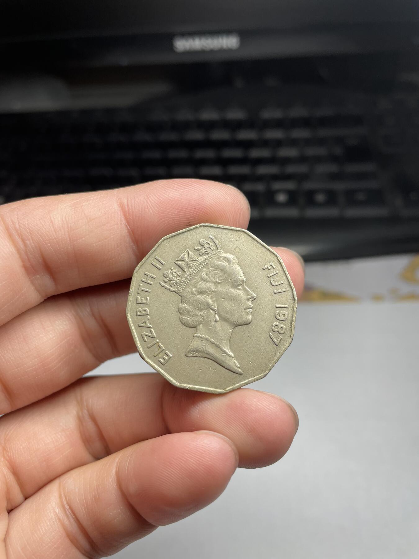 2024年集古藏今外币拍卖第六期-第7场—（总第57拍） 1987年斐济50分