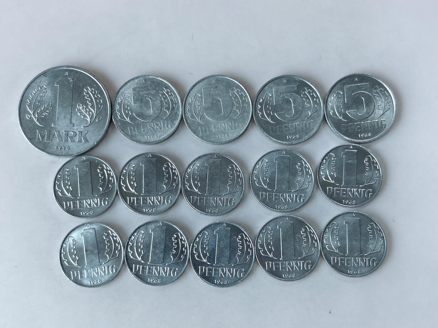 第一海外回流一元起拍收藏 散币专场 第86期 东德 民主德国