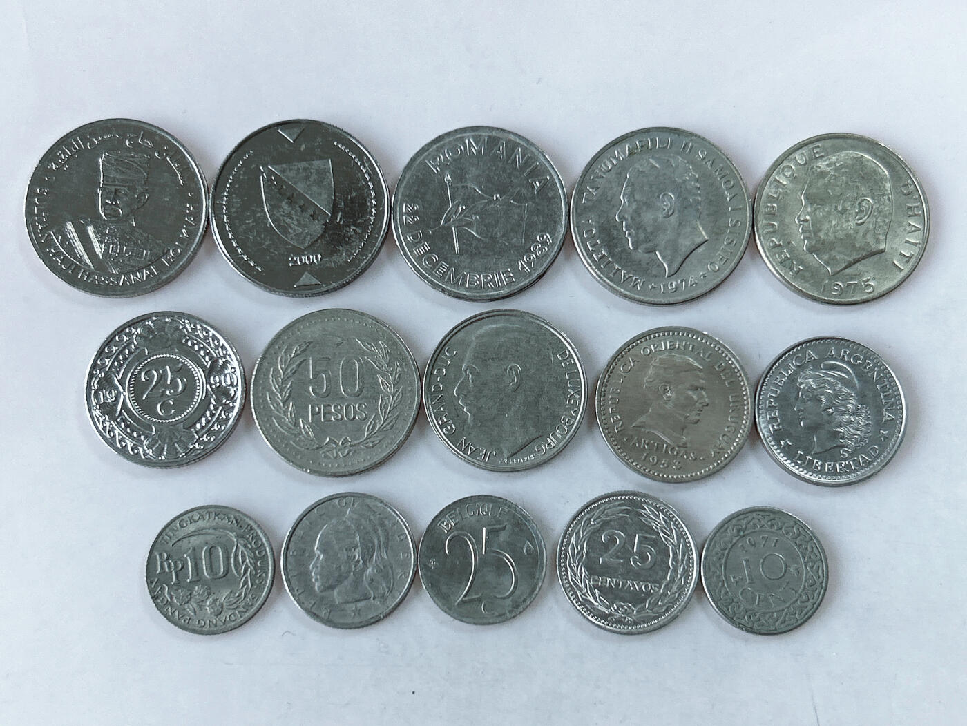 第一海外回流一元起拍收藏 散币专场 第86期 散币一组 15枚