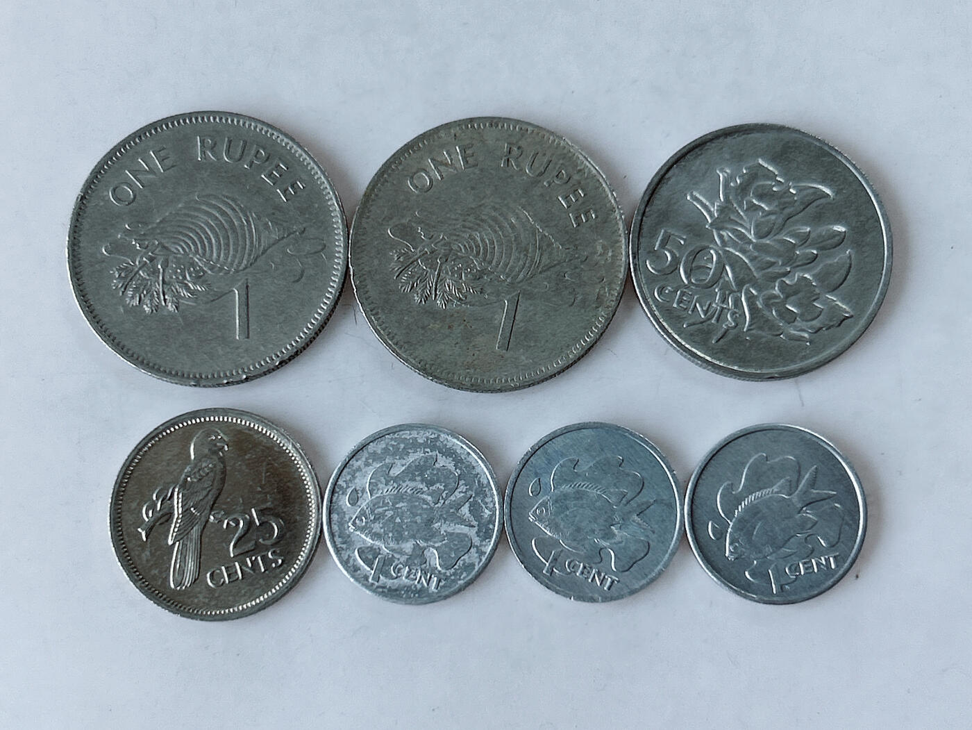 第一海外回流一元起拍收藏 散币专场 第86期 塞舌尔🇸🇨