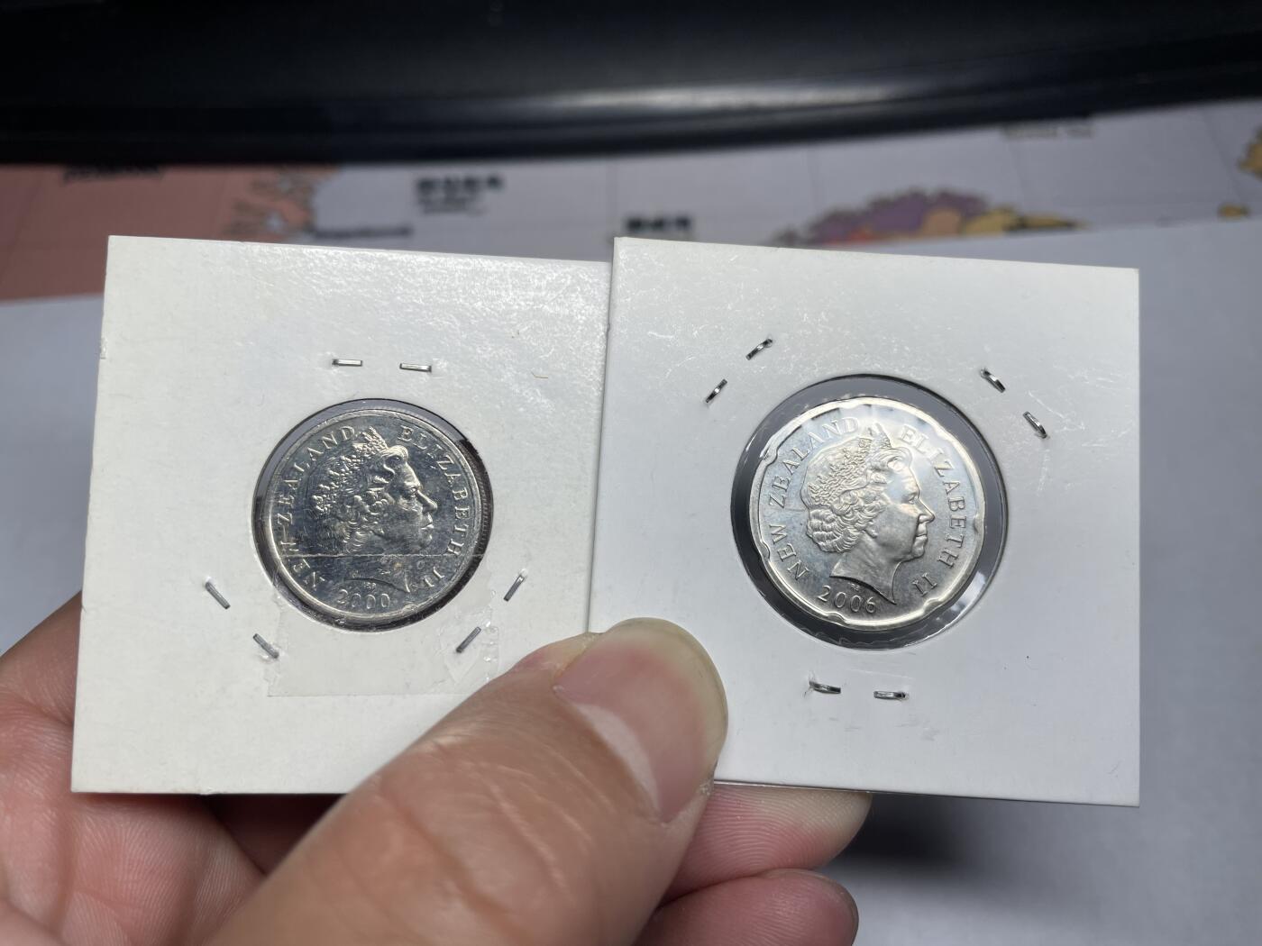 2024年集古藏今外币拍卖第六期-第7场—（总第57拍） 新西兰2枚