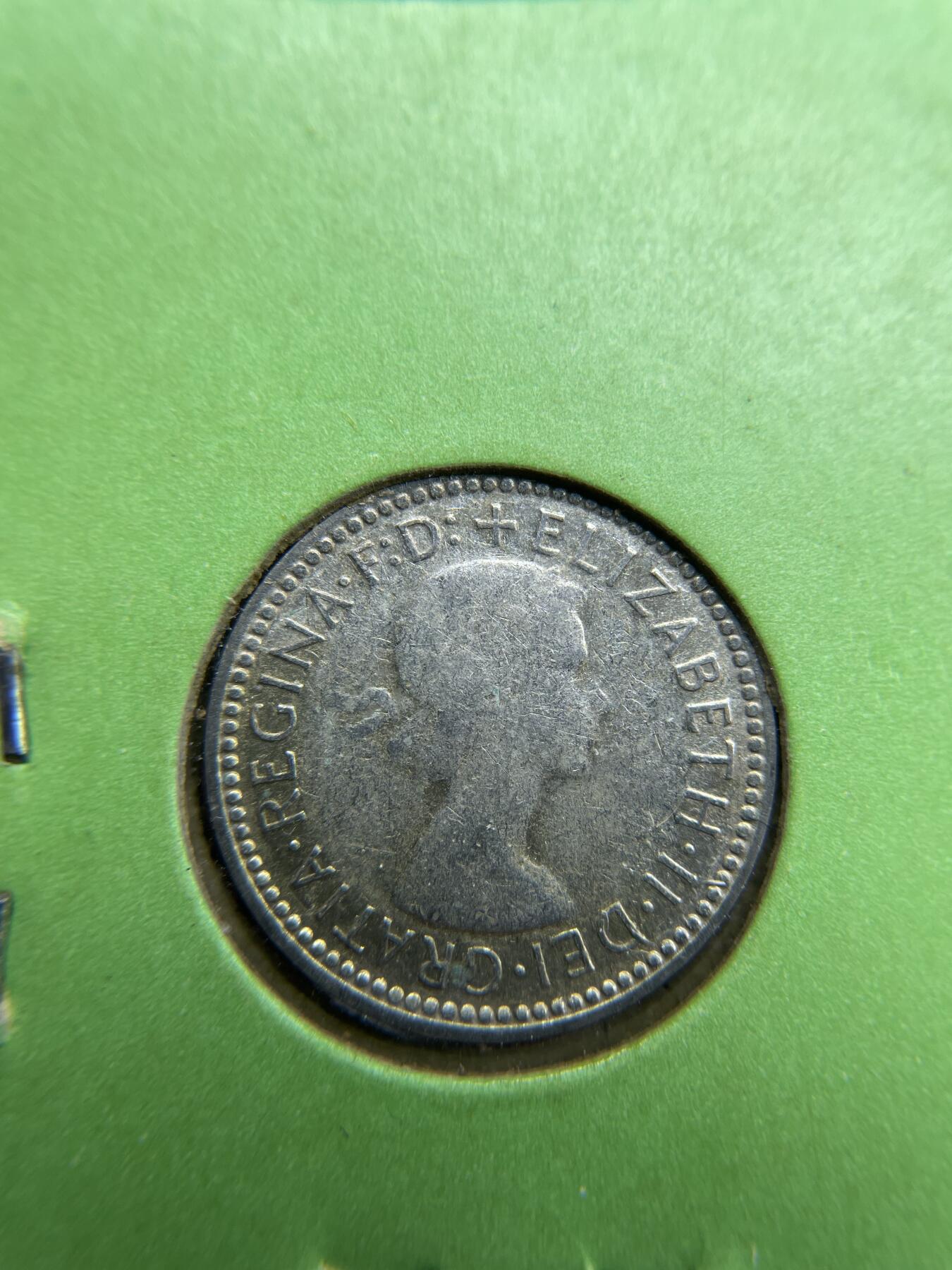 2024年集古藏今外币拍卖第六期-第7场—（总第57拍） 1960年澳大利亚6便士银币