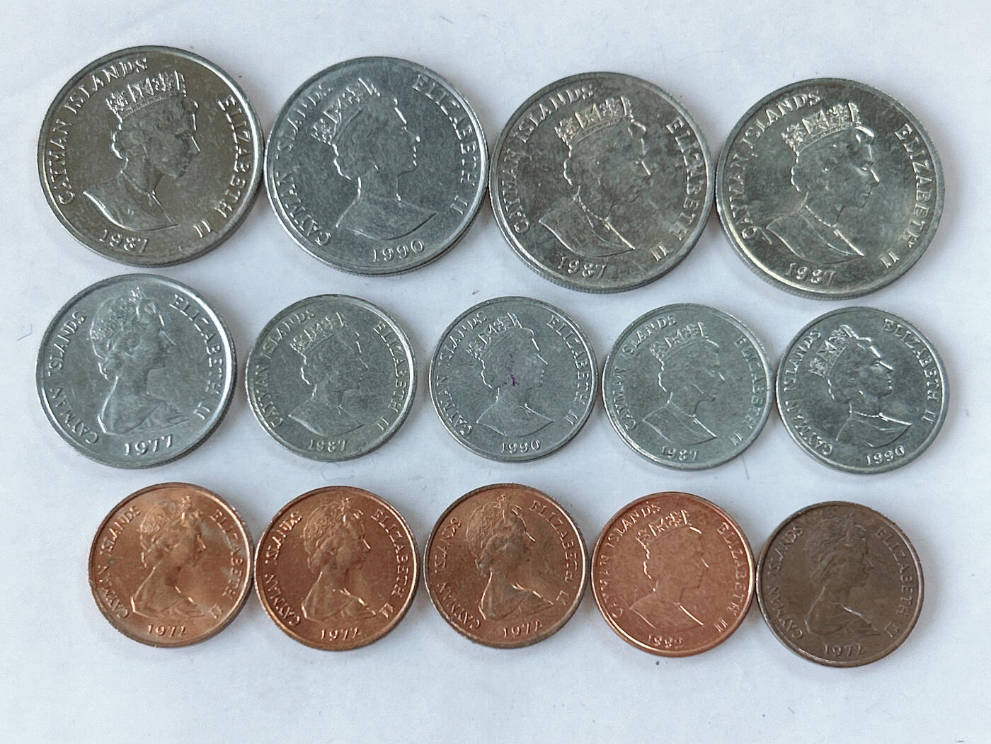 第一海外回流一元起拍收藏 散币专场 第86期 开曼