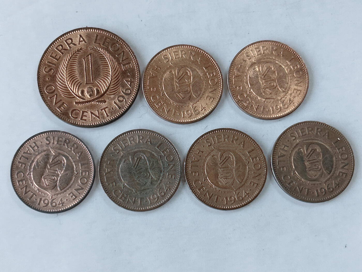 第一海外回流一元起拍收藏 散币专场 第86期 塞拉利昂🇸🇱