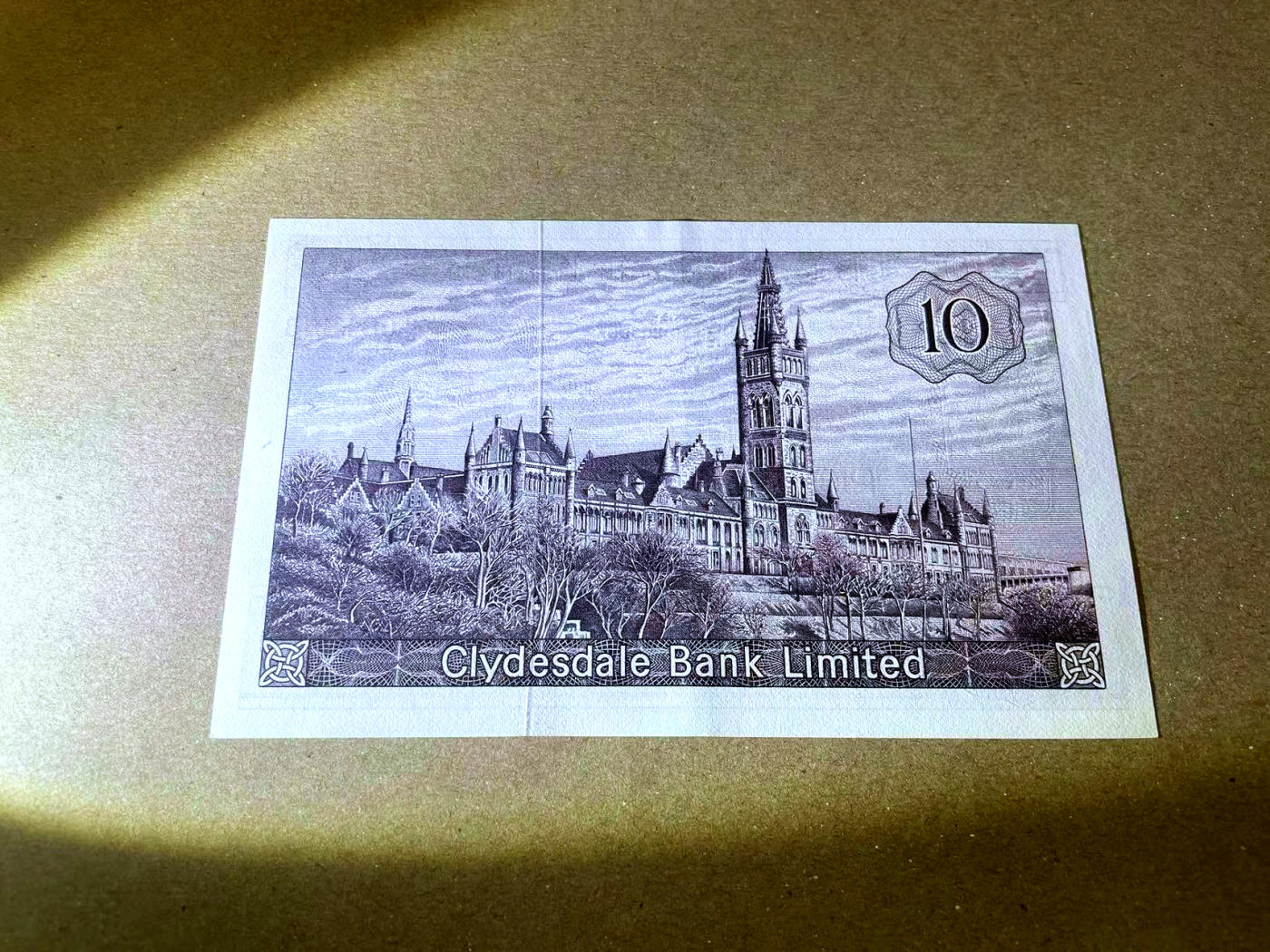 【Blue Auction】✨世界纸币精拍第473期【精】  【无47】苏格兰 1967年10镑 背面格拉斯哥大学 雕刻非常细腻 AU品相 