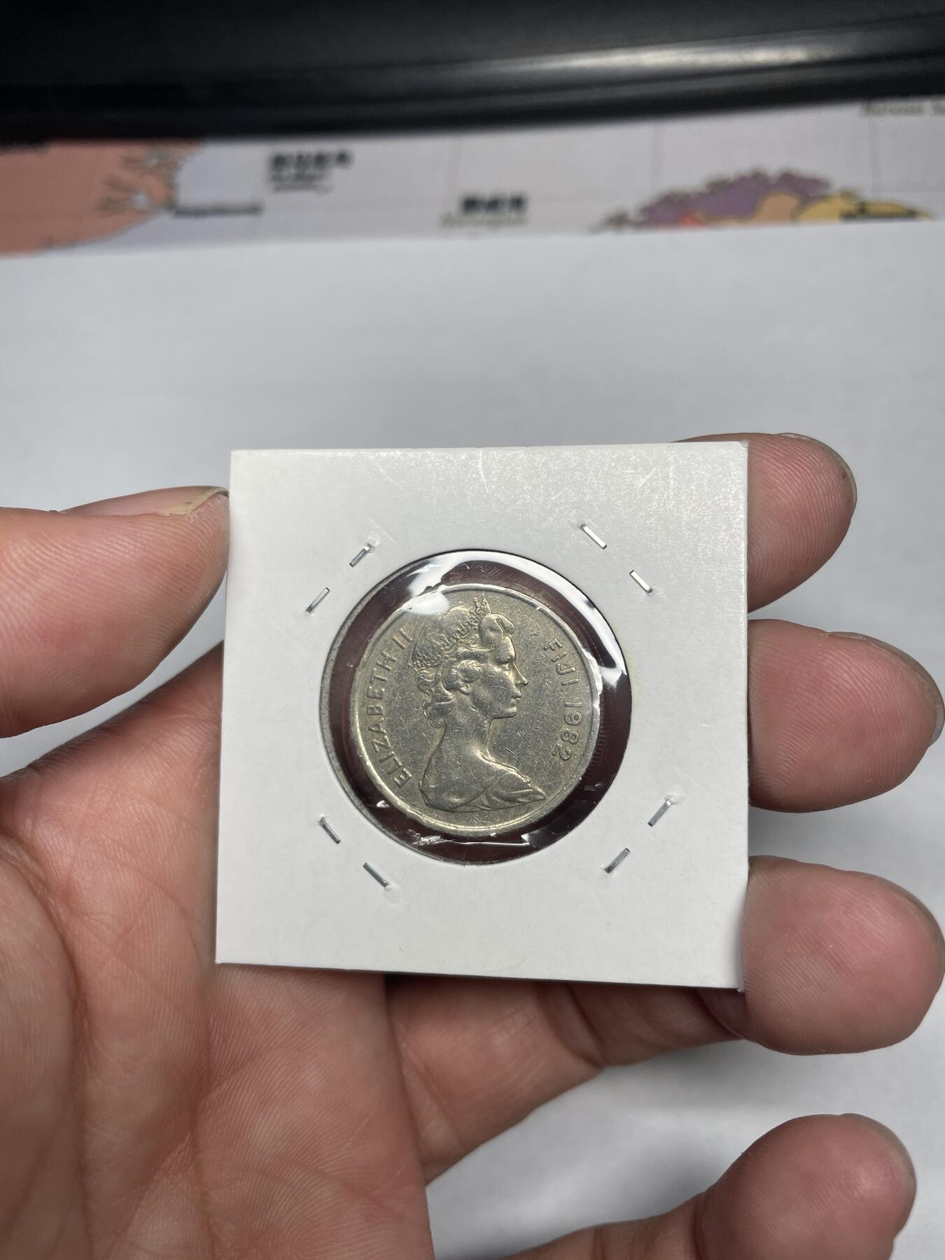 2024年集古藏今外币拍卖第六期-第7场—（总第57拍） 1982年斐济10分