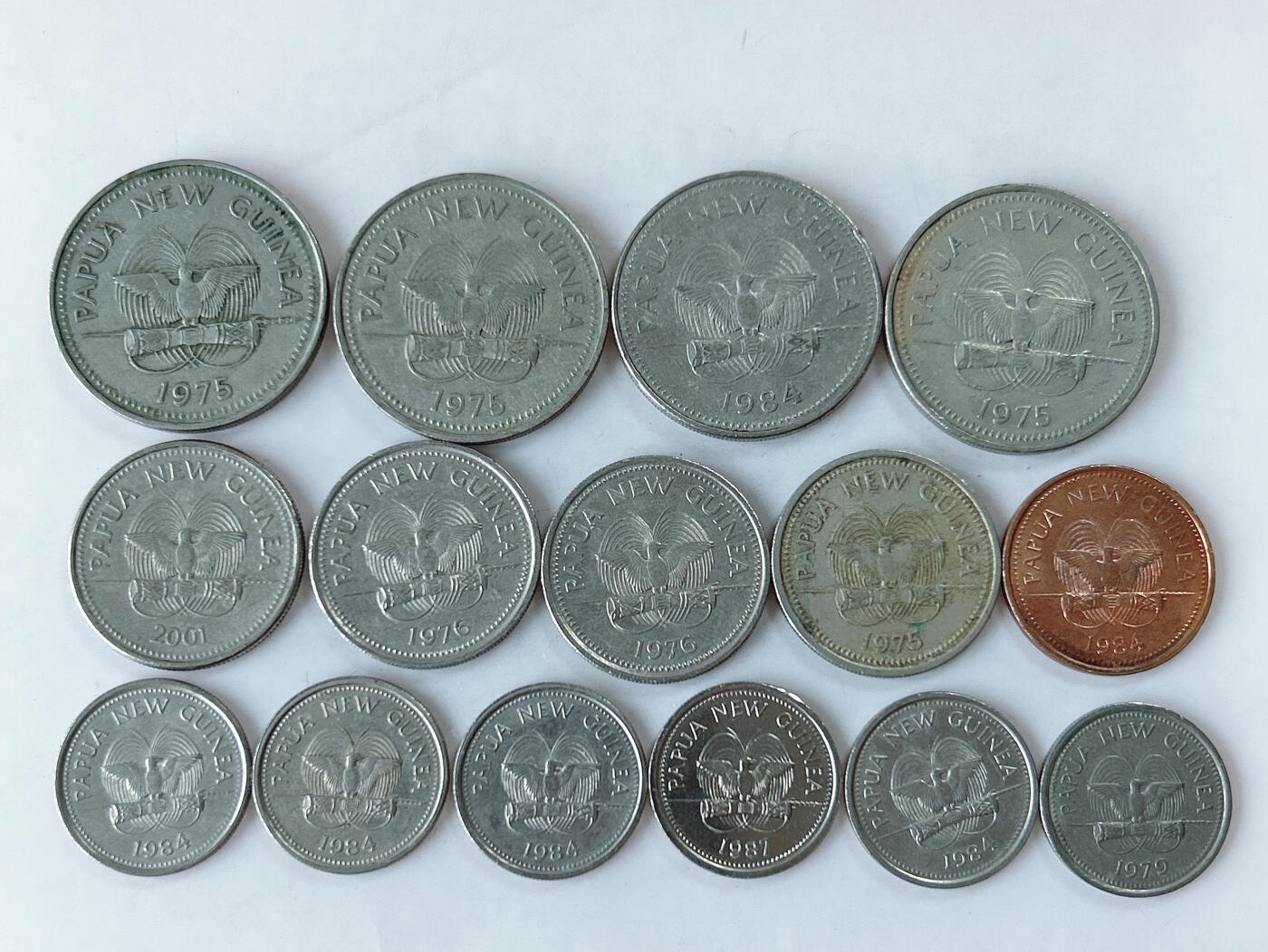 第一海外回流一元起拍收藏 散币专场 第86期 巴布亚新几内亚🇵🇬