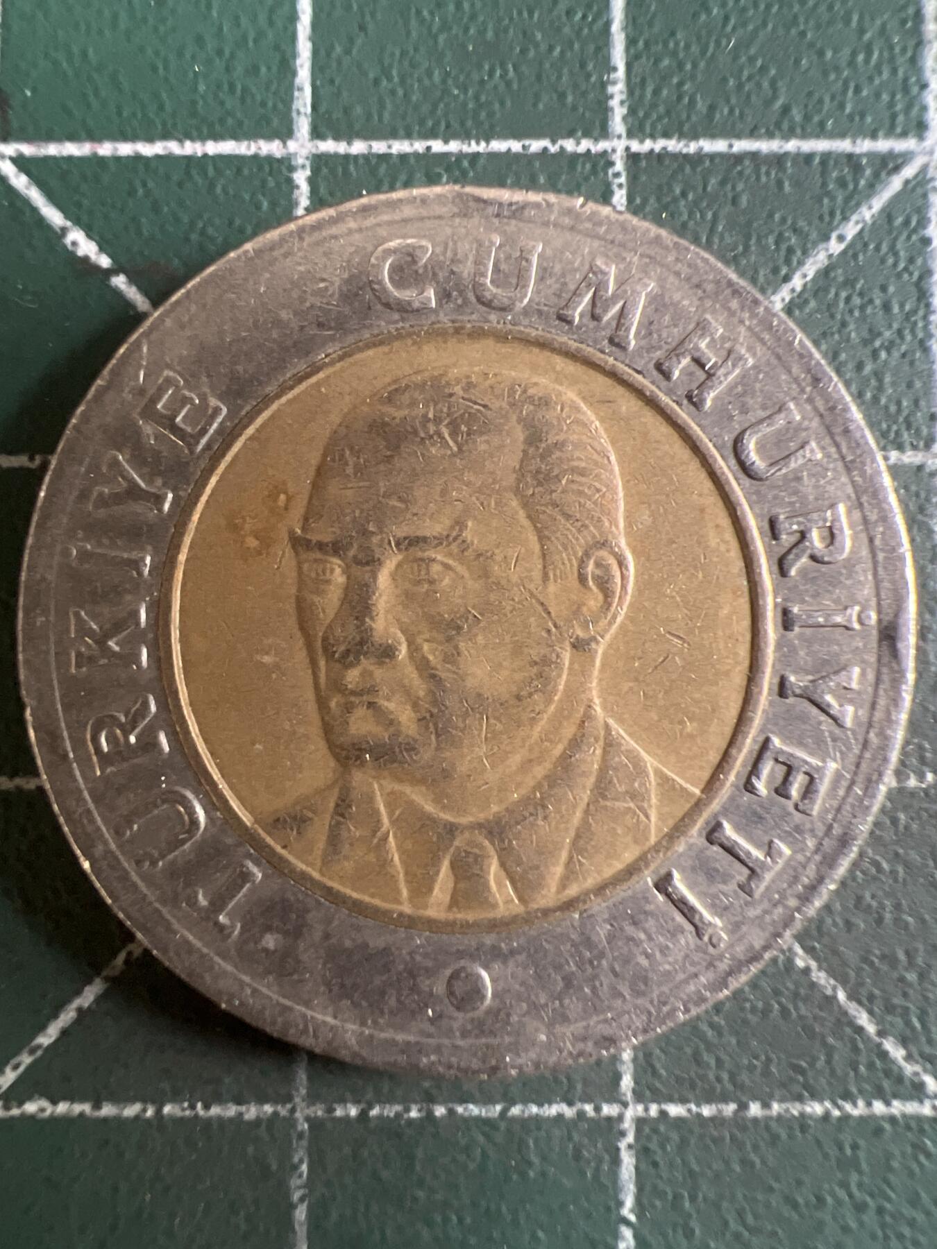 第596期 硬币专场 （无押金，捡漏，全场50包邮，偏远地区除外，接收代拍业务） 土耳其1里拉 双色