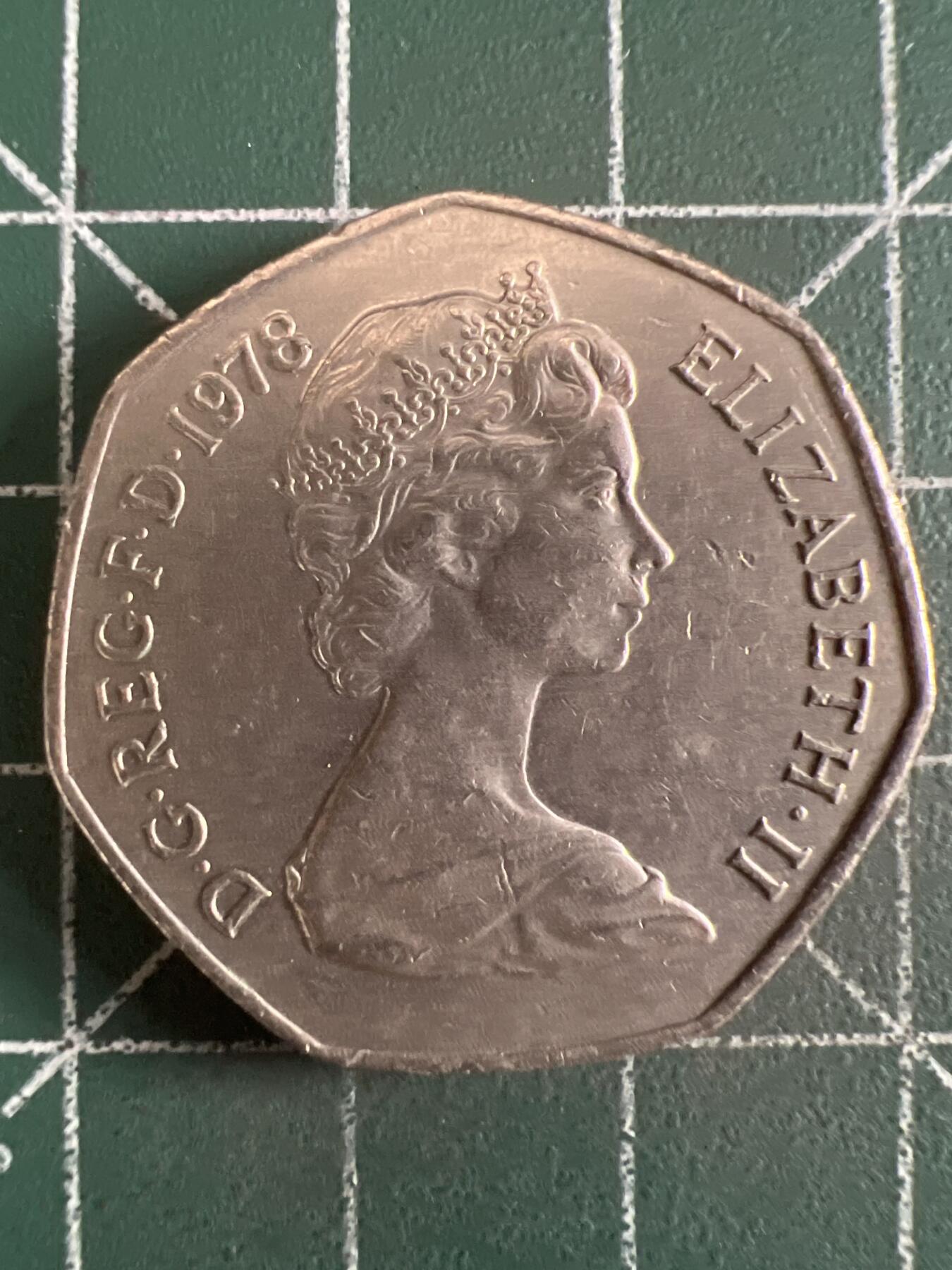 第628期 硬币专场 （无押金，捡漏，全场50包邮，偏远地区除外，接收代拍业务） 英国50便士