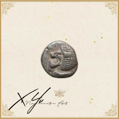 琋语集藏2024年6月古典打制币拍卖 - 古希腊爱奥尼亚地区狮子奥波银币
