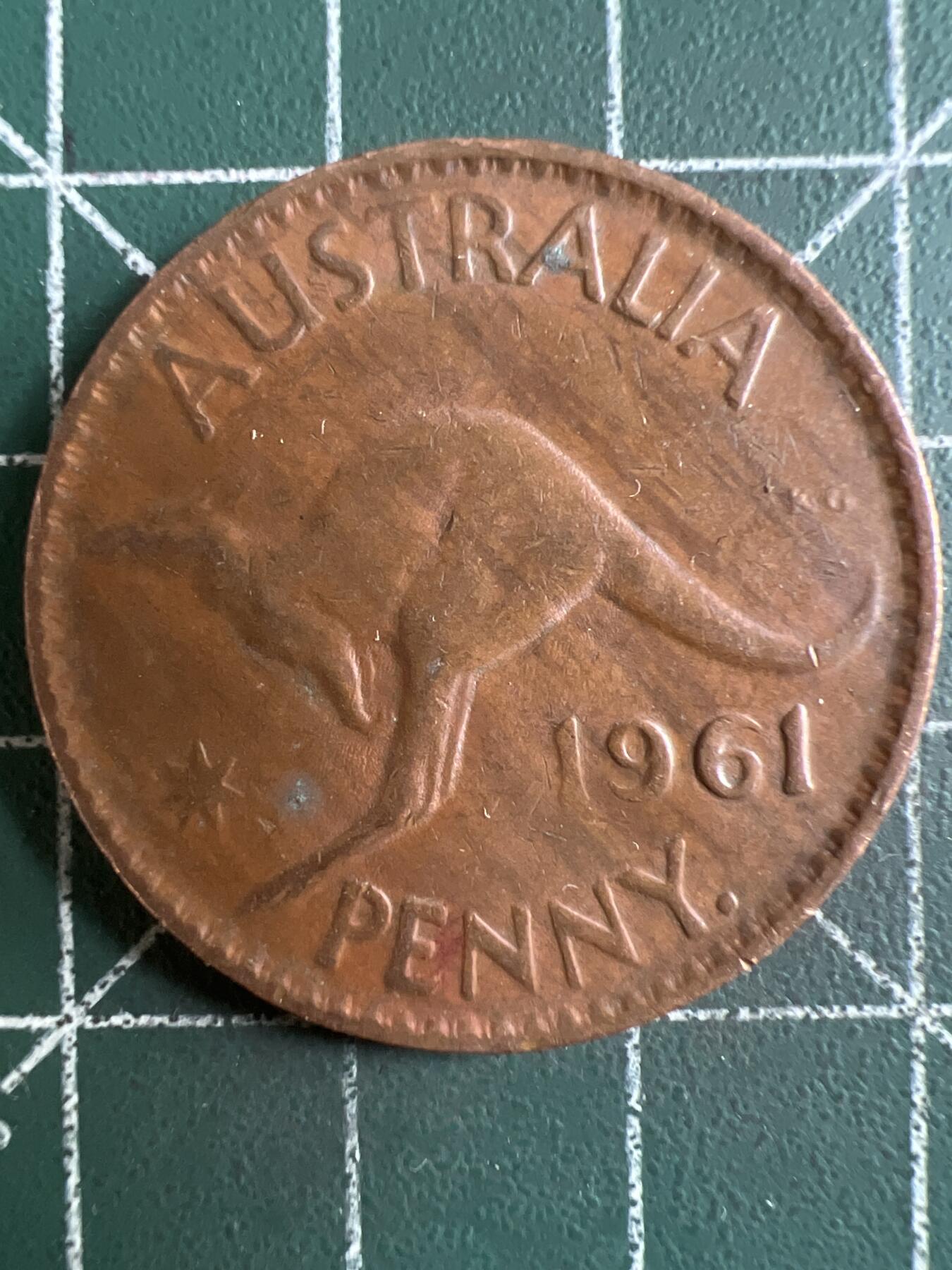 第596期 硬币专场 （无押金，捡漏，全场50包邮，偏远地区除外，接收代拍业务） 澳大利亚一便士