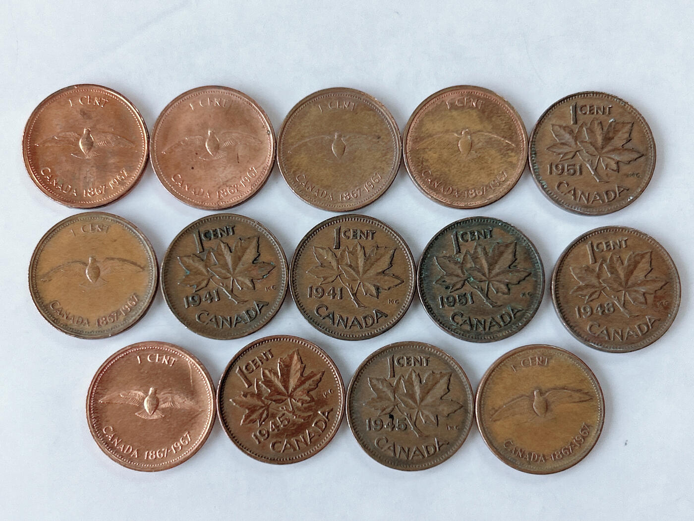 第一海外回流一元起拍收藏 散币专场 第86期 加拿大1分铜币