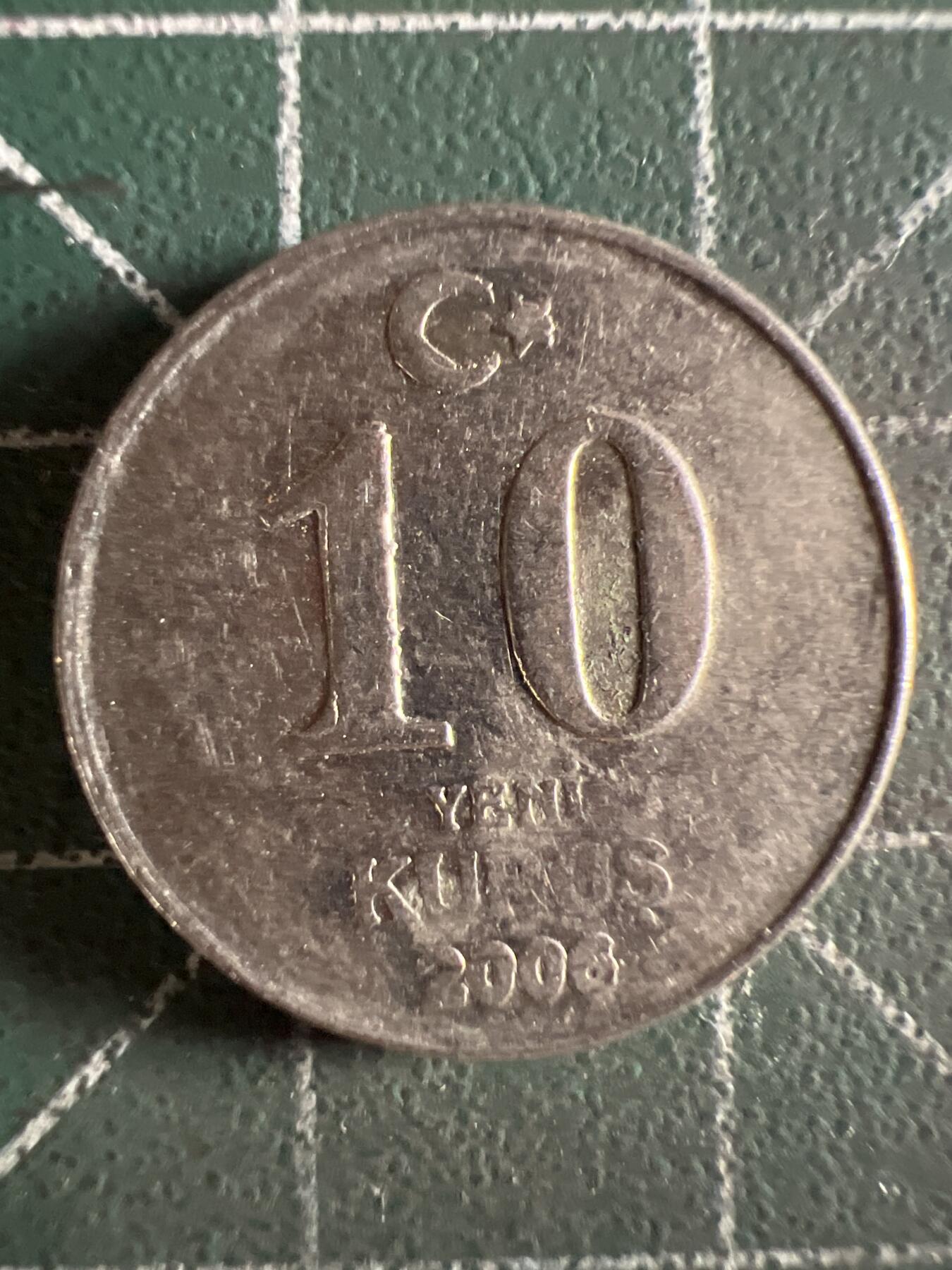 第595期 硬币专场 （无押金，捡漏，全场50包邮，偏远地区除外，接收代拍业务） 土耳其10库鲁