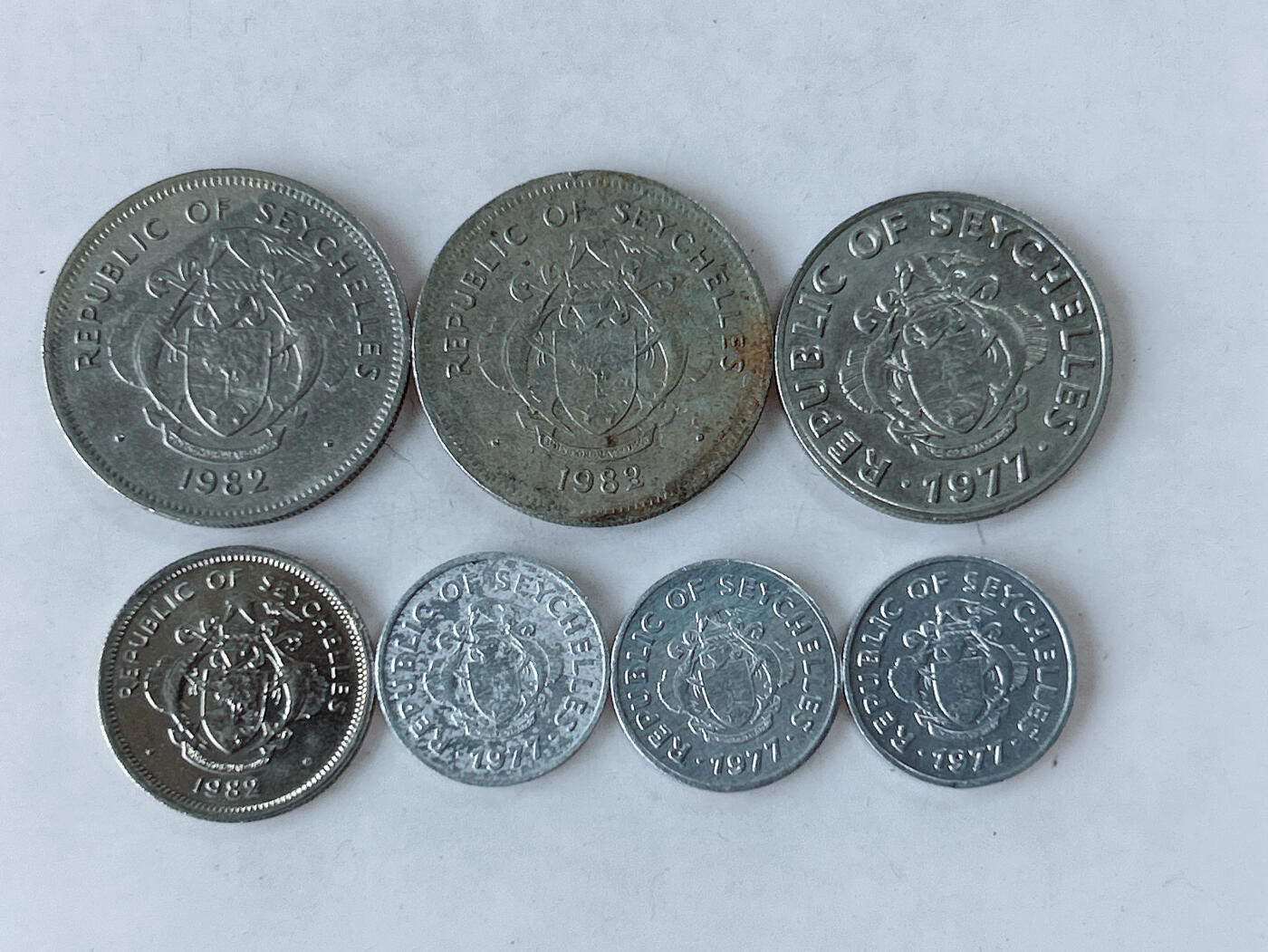 第一海外回流一元起拍收藏 散币专场 第86期 塞舌尔🇸🇨