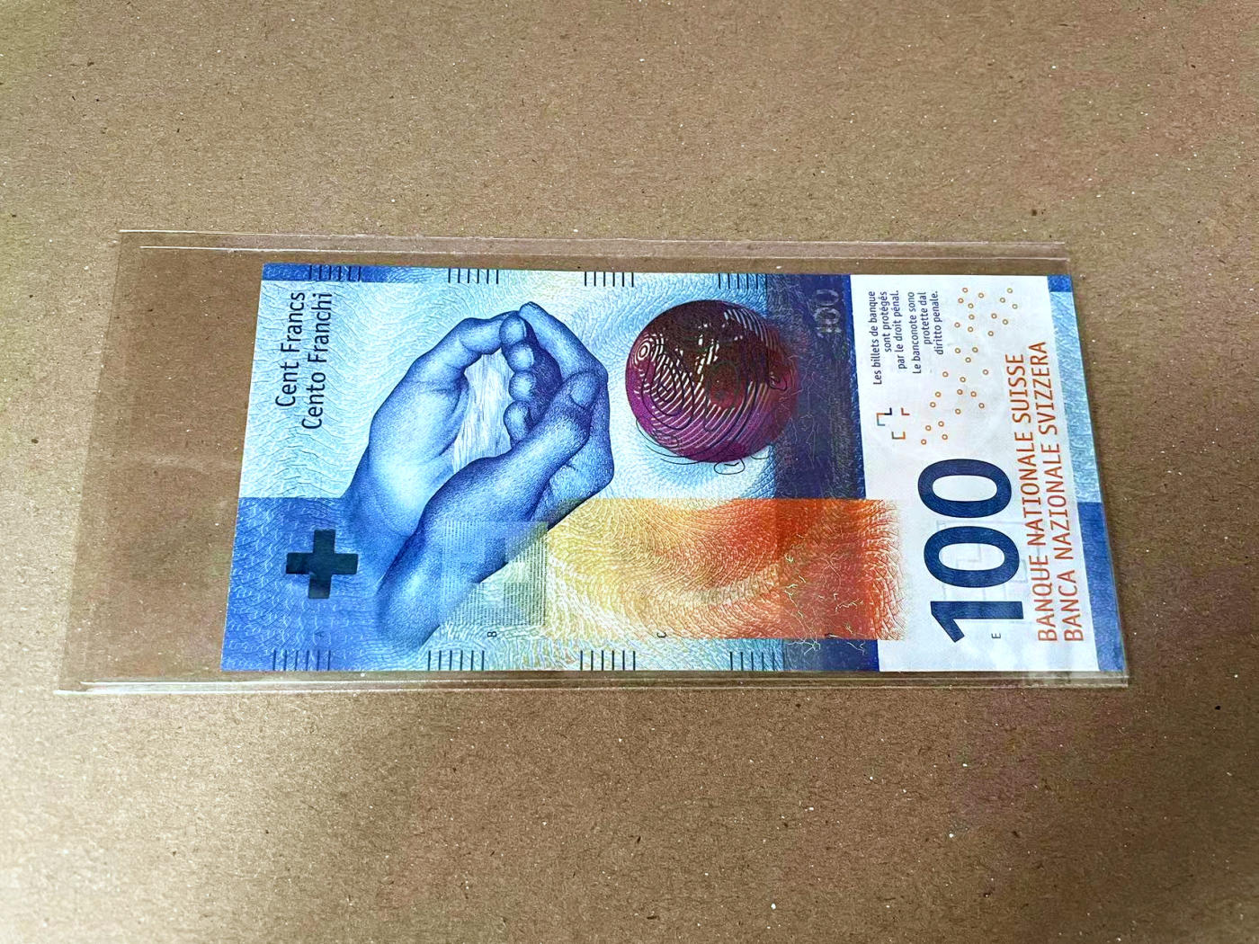 【Blue Auction】✨世界纸币精拍第473期【精】 【无47】瑞士 2017年100法郎 全新UNC