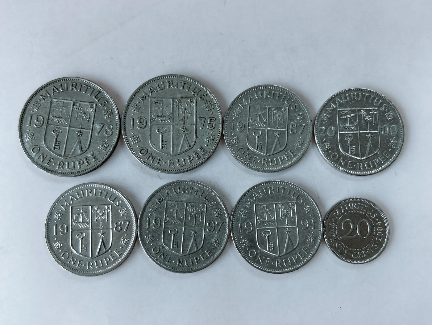 第一海外回流一元起拍收藏 散币专场 第86期 毛里求斯🇲🇺