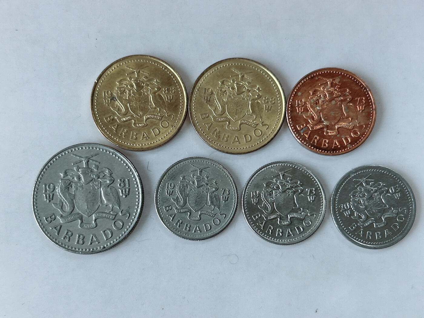 第一海外回流一元起拍收藏 散币专场 第86期 巴巴多斯🇧🇧