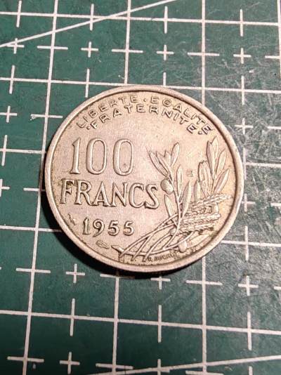 轻松集币无压力 - 法国1955年100法郎