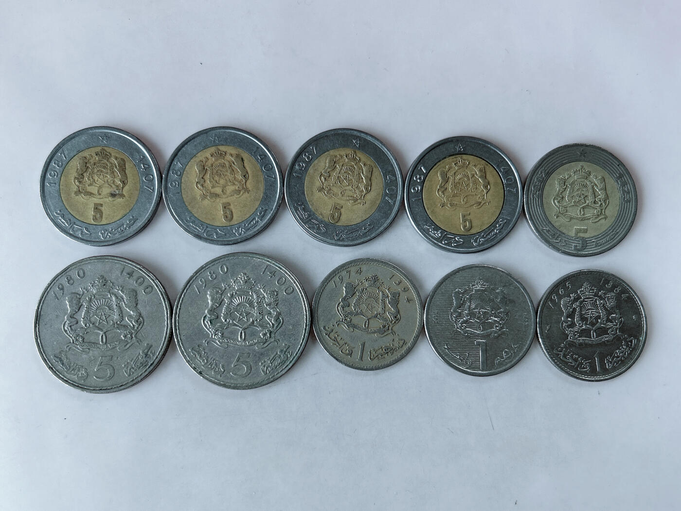 第一海外回流一元起拍收藏 散币专场 第86期 摩洛哥🇲🇦