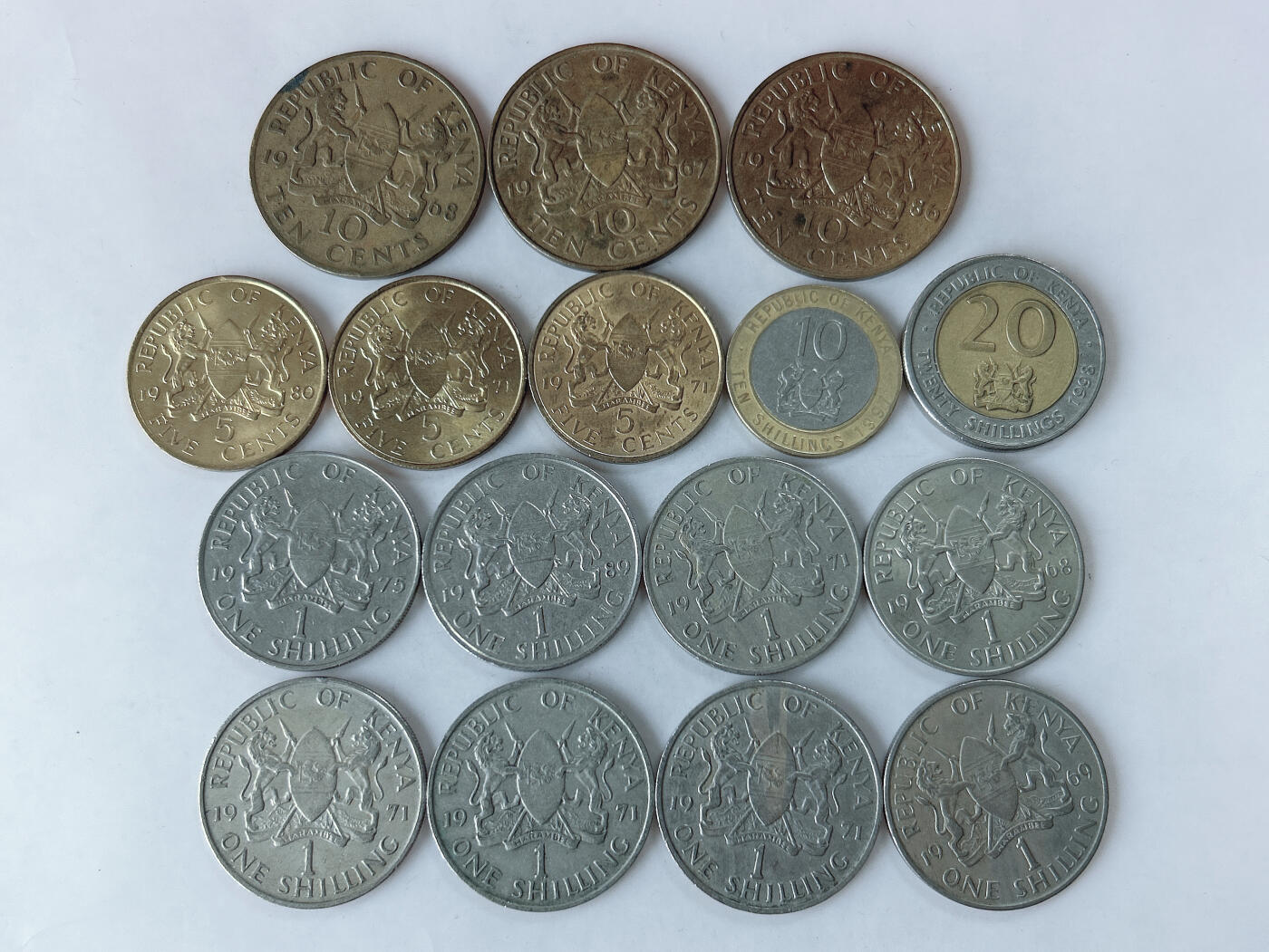 第一海外回流一元起拍收藏 散币专场 第86期 肯尼亚🇰🇪