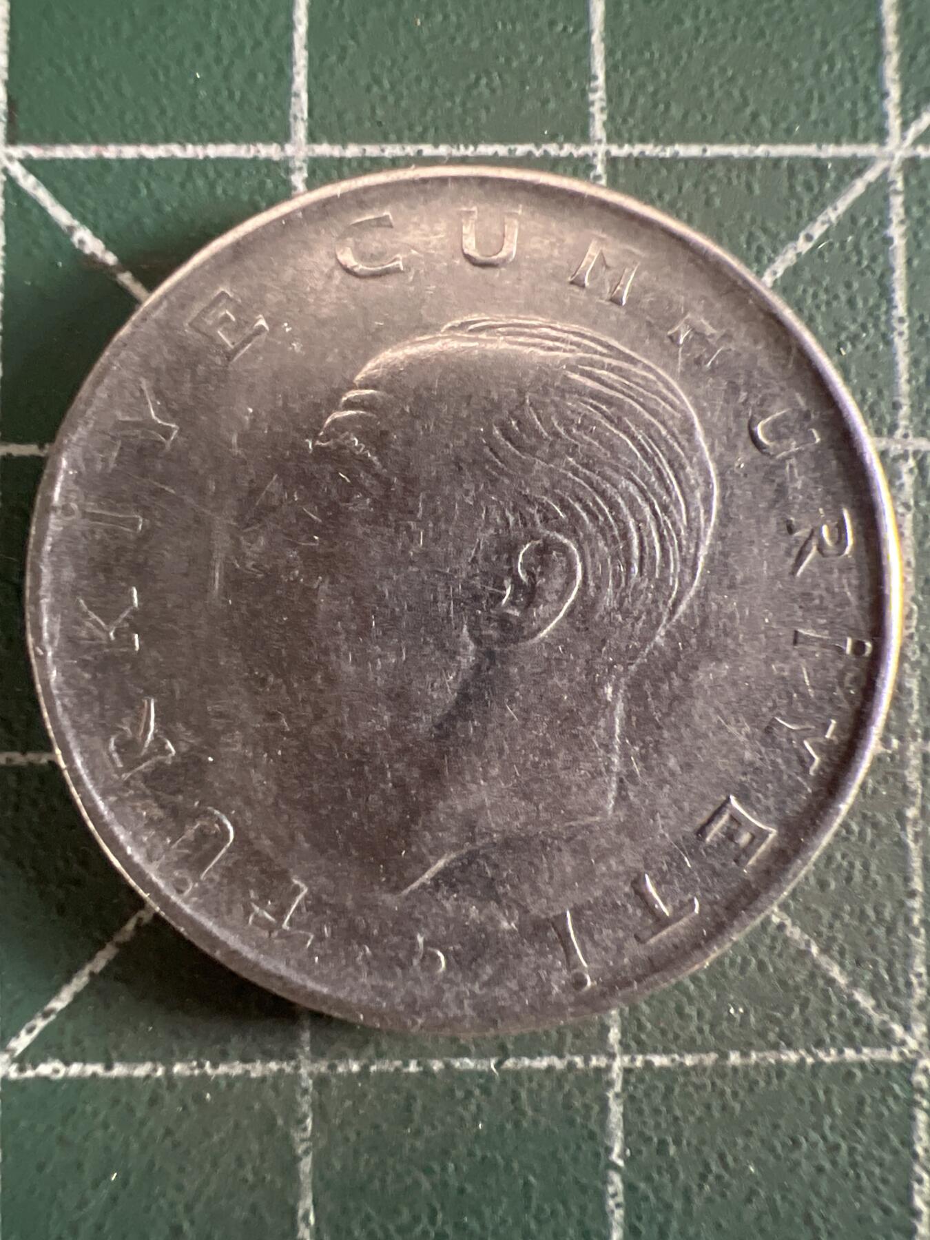 第628期 硬币专场 （无押金，捡漏，全场50包邮，偏远地区除外，接收代拍业务） 土耳其1里拉