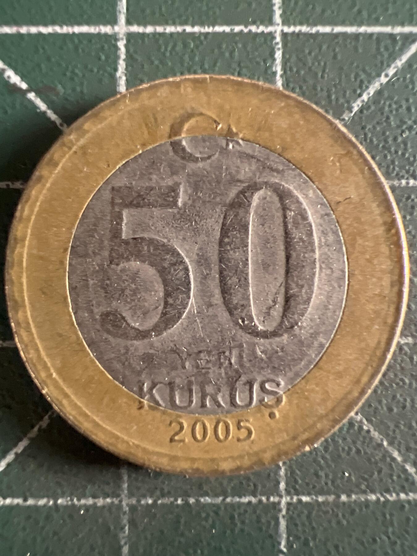 第595期 硬币专场 （无押金，捡漏，全场50包邮，偏远地区除外，接收代拍业务） 土耳其50库鲁