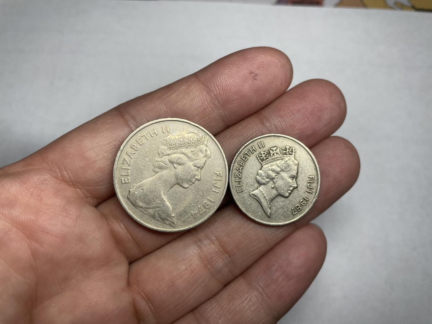 2024年集古藏今外币拍卖第六期-第7场—（总第57拍） 斐济2枚