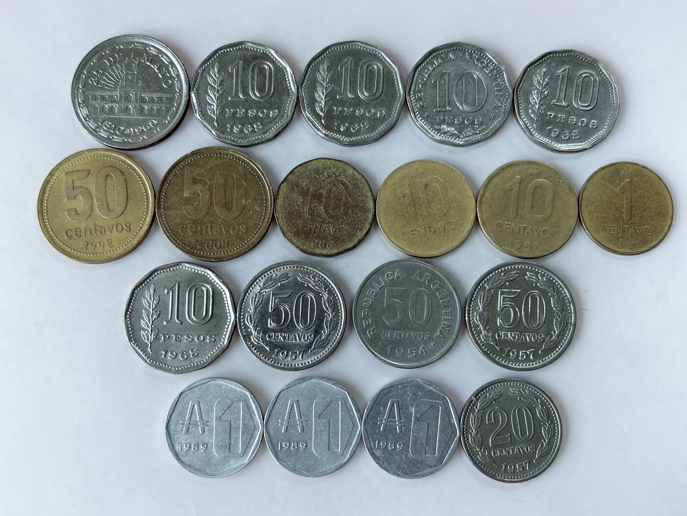 第一海外回流一元起拍收藏 散币专场 第86期 a阿根廷🇦🇷