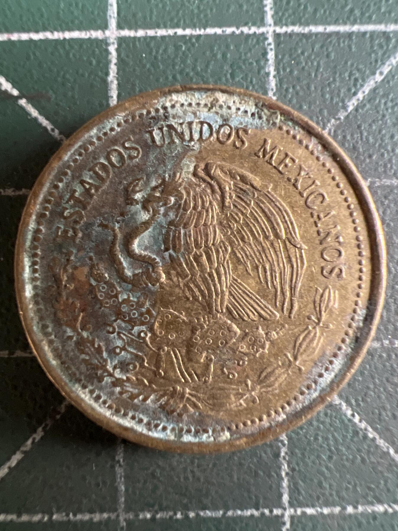 第614期 硬币专场 （无押金，捡漏，全场50包邮，偏远地区除外，接收代拍业务） 墨西哥20比索