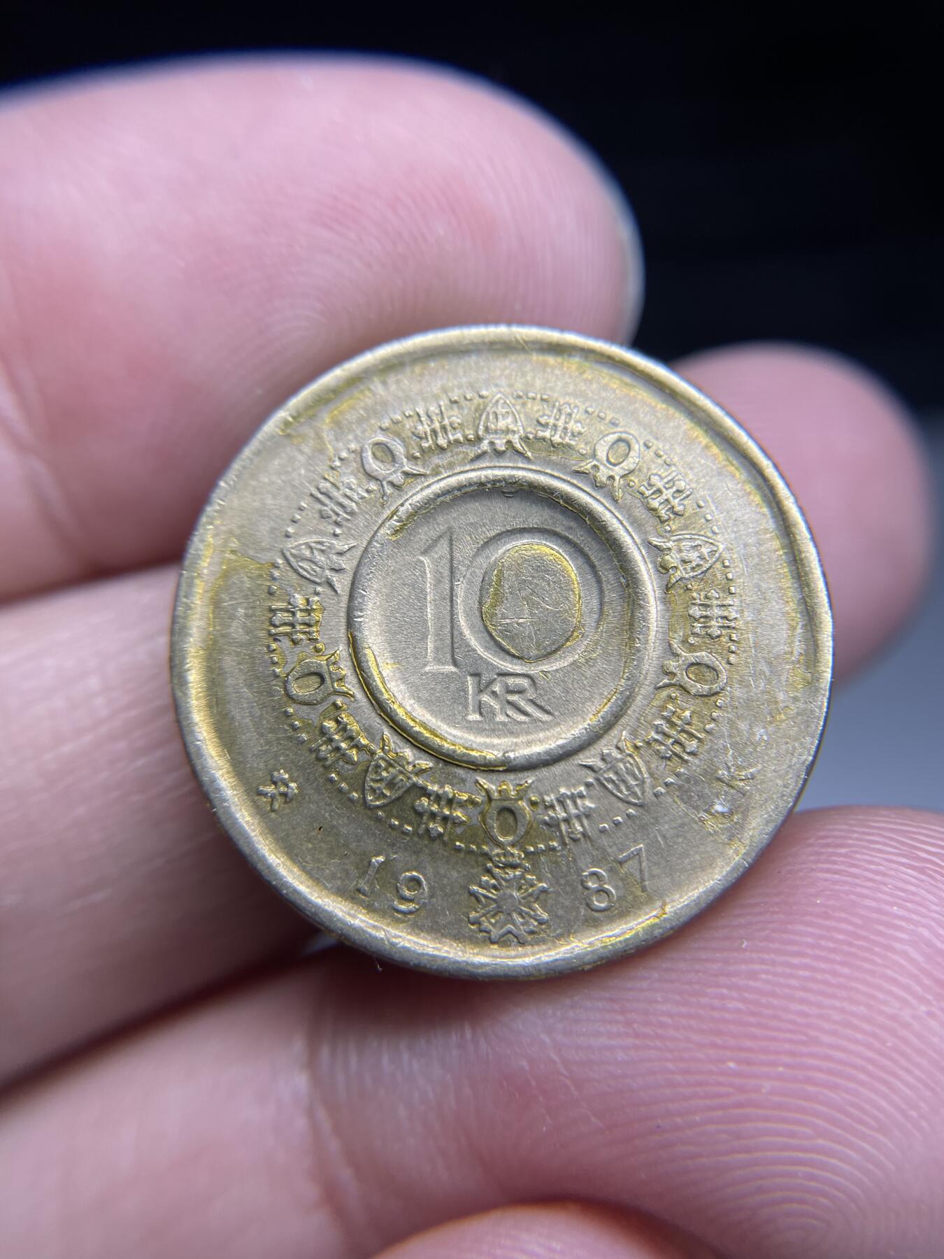 2024年集古藏今外币拍卖第六期-第8场—（总第58拍） 1987年挪威10克朗