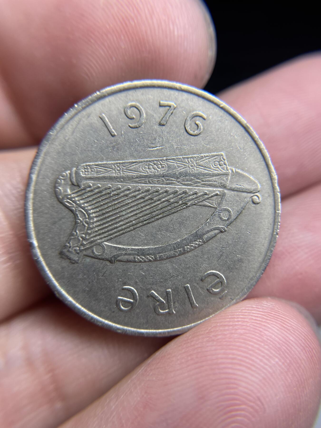 2024年集古藏今外币拍卖第六期-第8场—（总第58拍） 1976年爱尔兰10便士