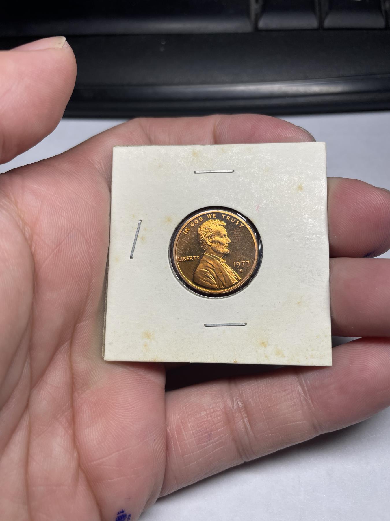 2024年集古藏今外币拍卖第六期-第8场—（总第58拍） 1977年美国精制一美分