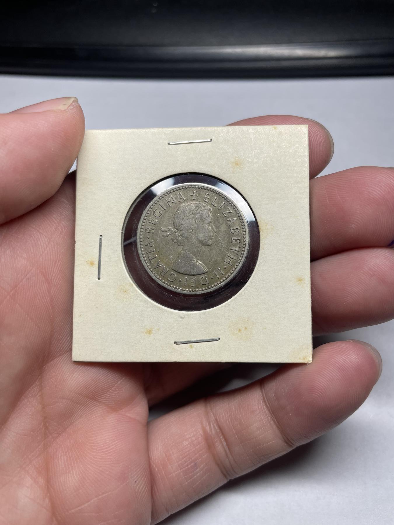 2024年集古藏今外币拍卖第六期-第8场—（总第58拍） 1956年英国一先令