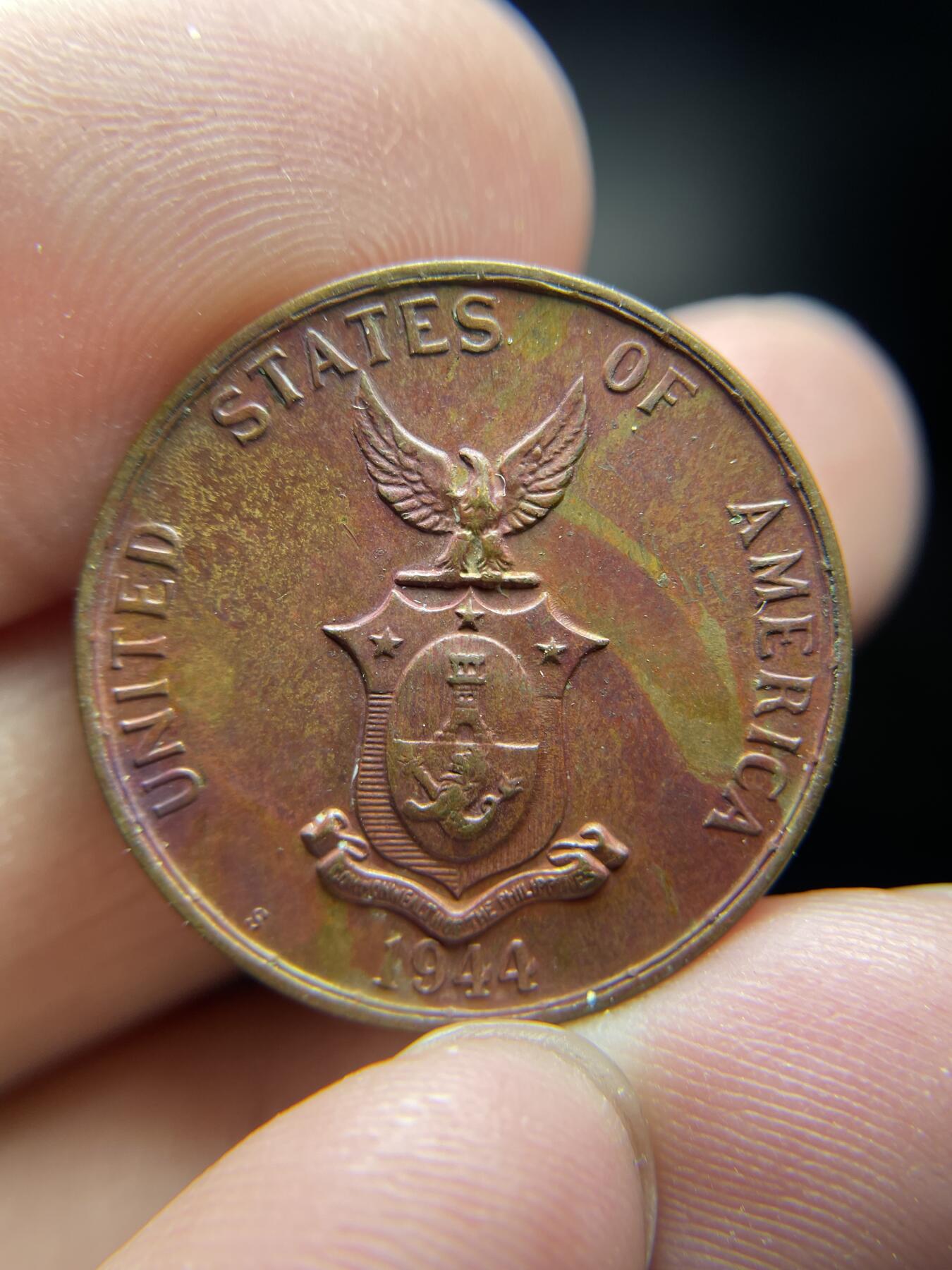 2024年集古藏今外币拍卖第六期-第8场—（总第58拍） 1944年美属菲律宾1分