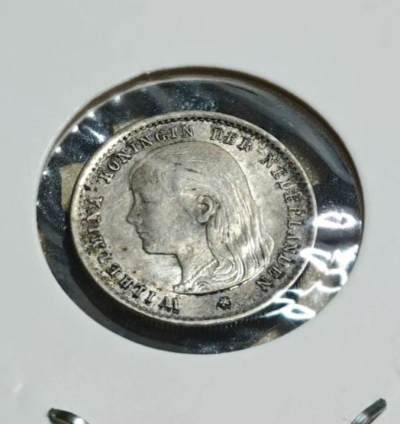 威廉明娜1897年10分银币 - 威廉明娜1897年10分银币