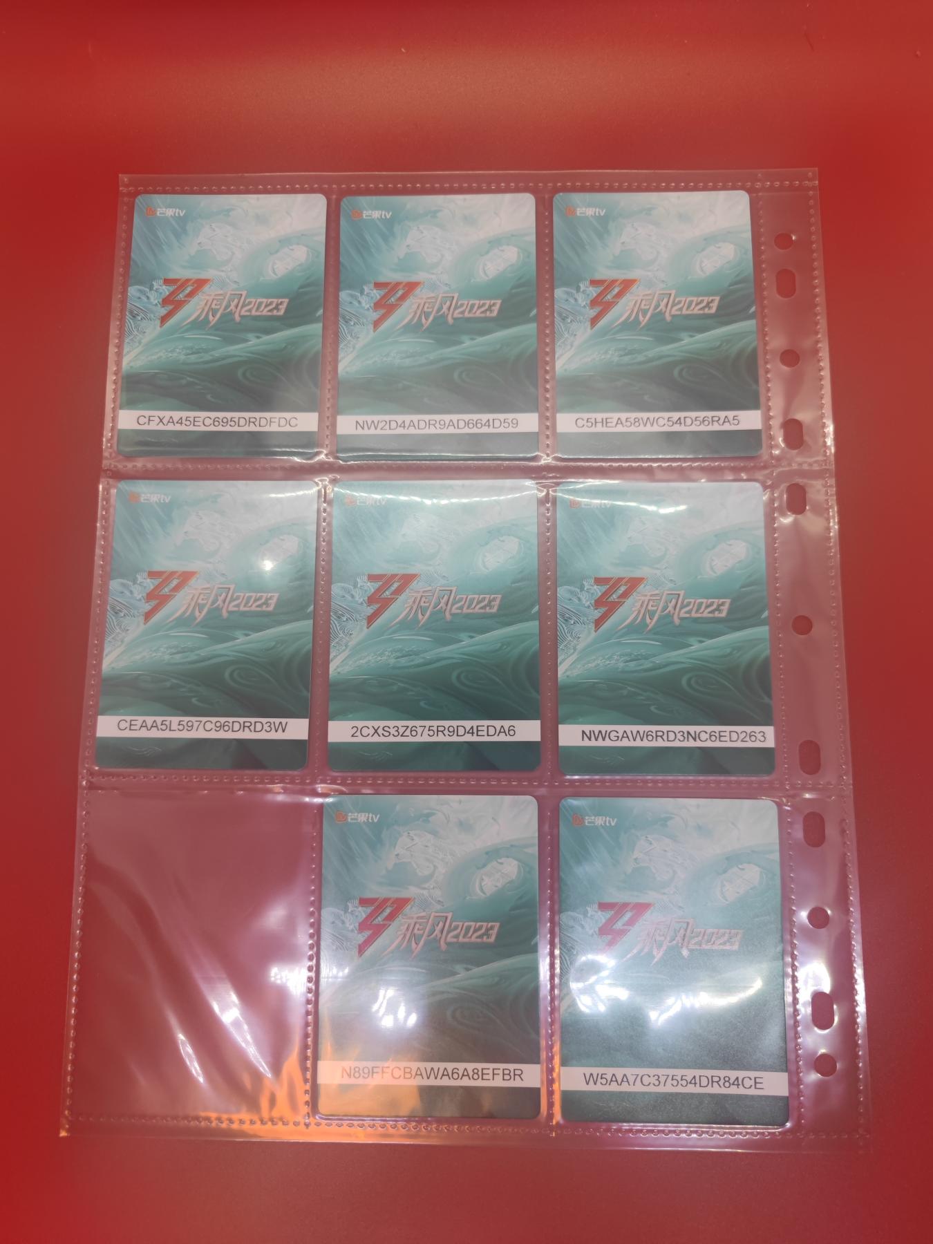 妖精的尾巴卡牌拍卖第十七期(收拍品) 2023乘风浪姐25张