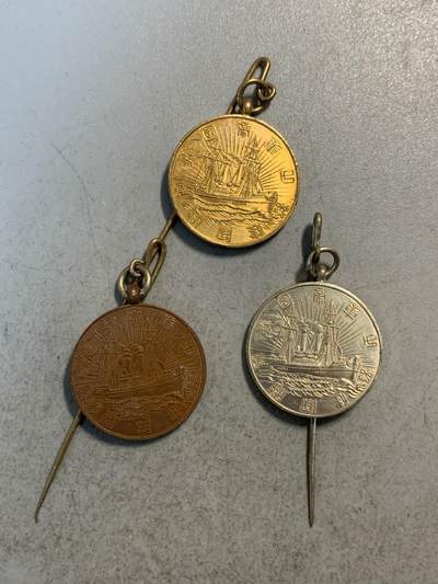 远东徽章小铺第五期5月12日晚上九点结束 - 义勇舰队金银铜三级三枚