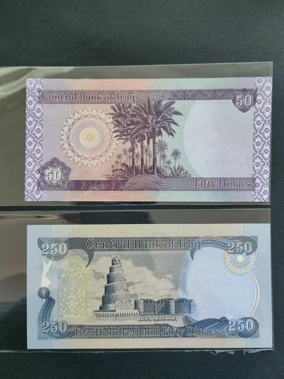 外币专场240511第二场 伊拉克2张UNC