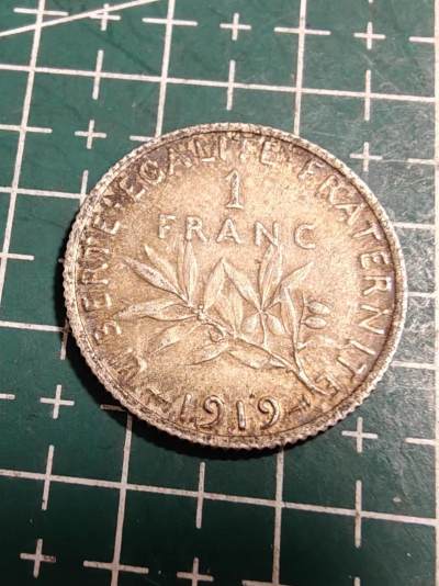轻松集币无压力 - 法国1919年1法郎银币