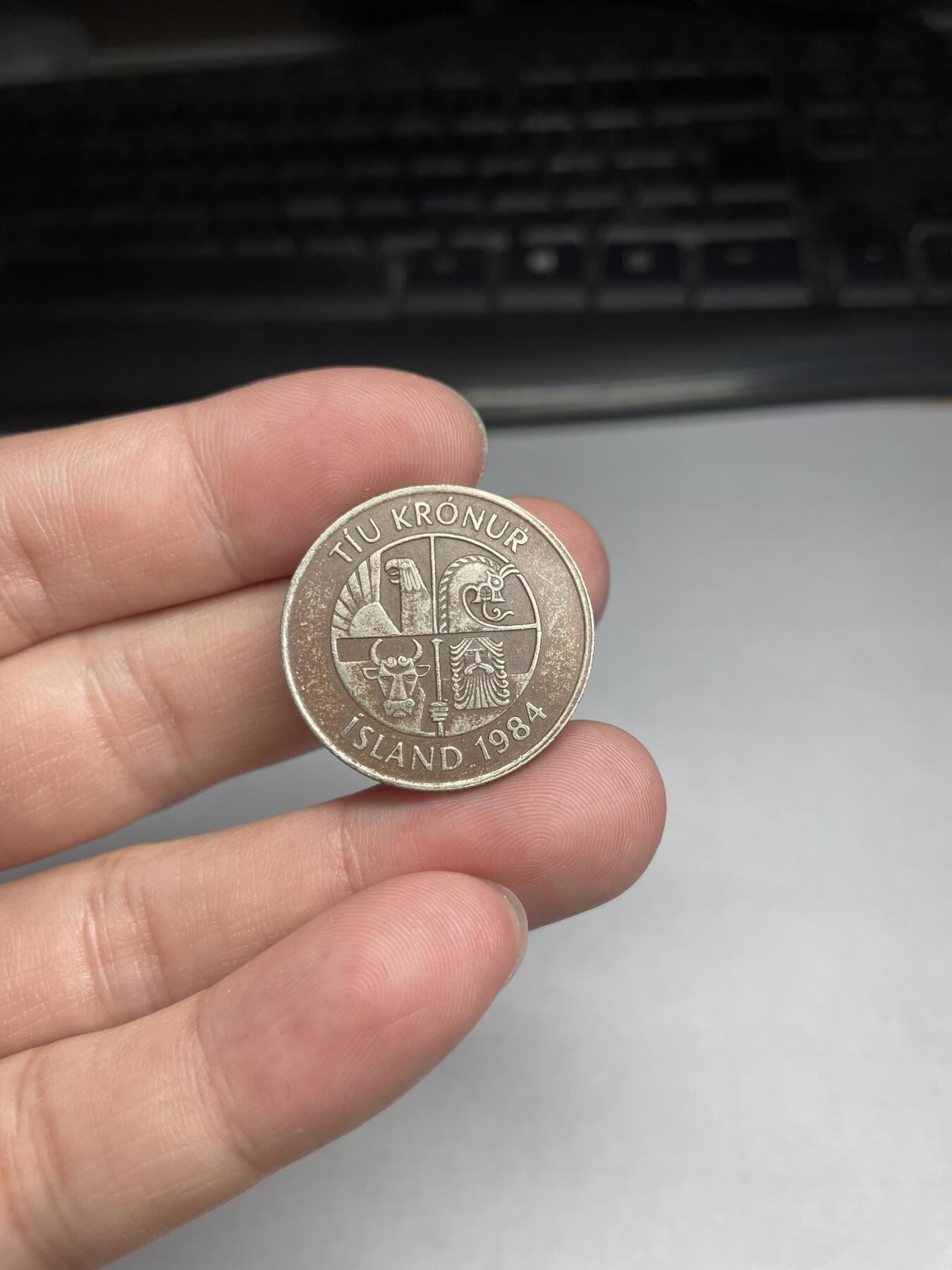 2024年集古藏今外币拍卖第六期-第8场—（总第58拍） 1984年冰岛10克朗