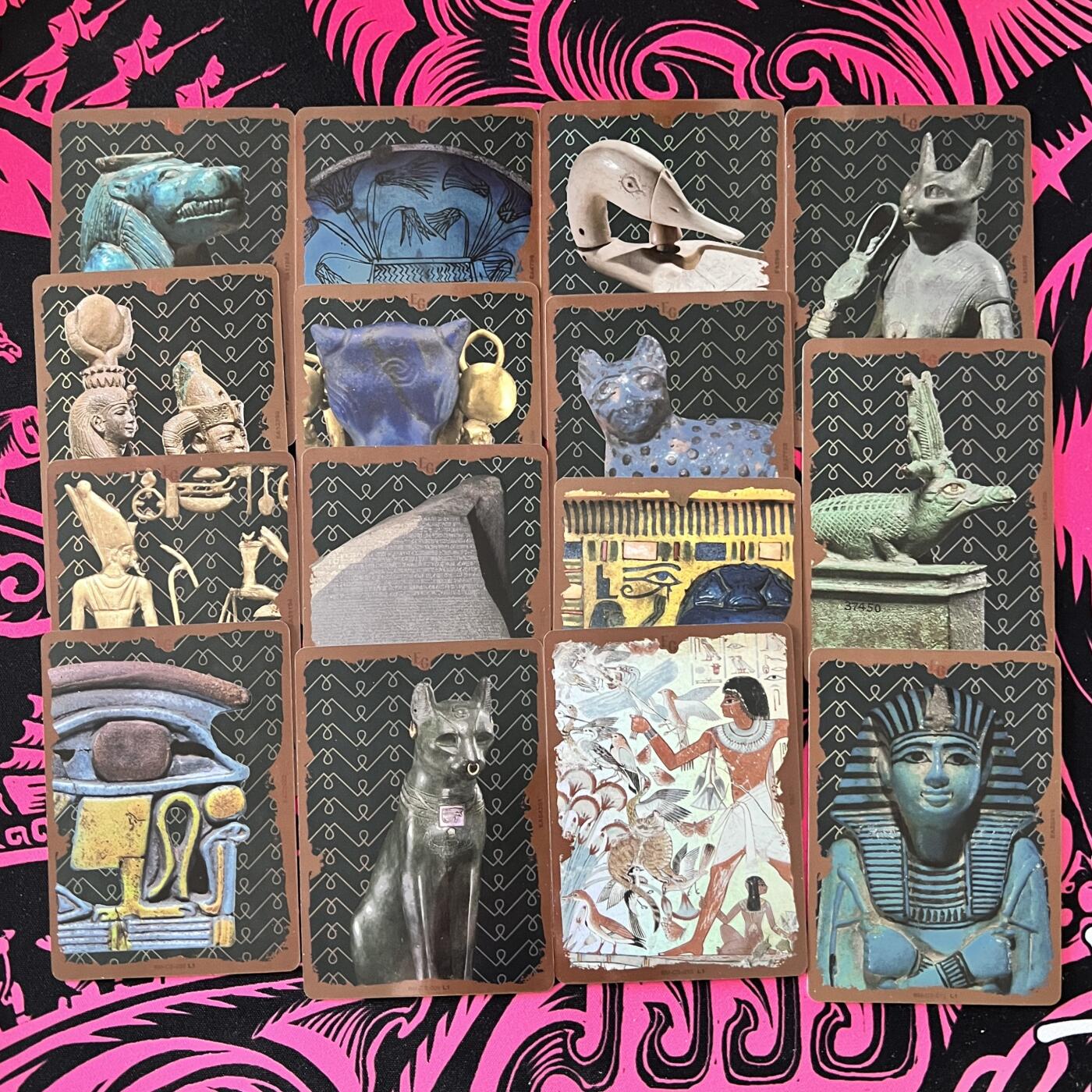 锦色铺子的卡拍 第二十一场  瞎拍瞎卖  卡游 大英博物馆 15张