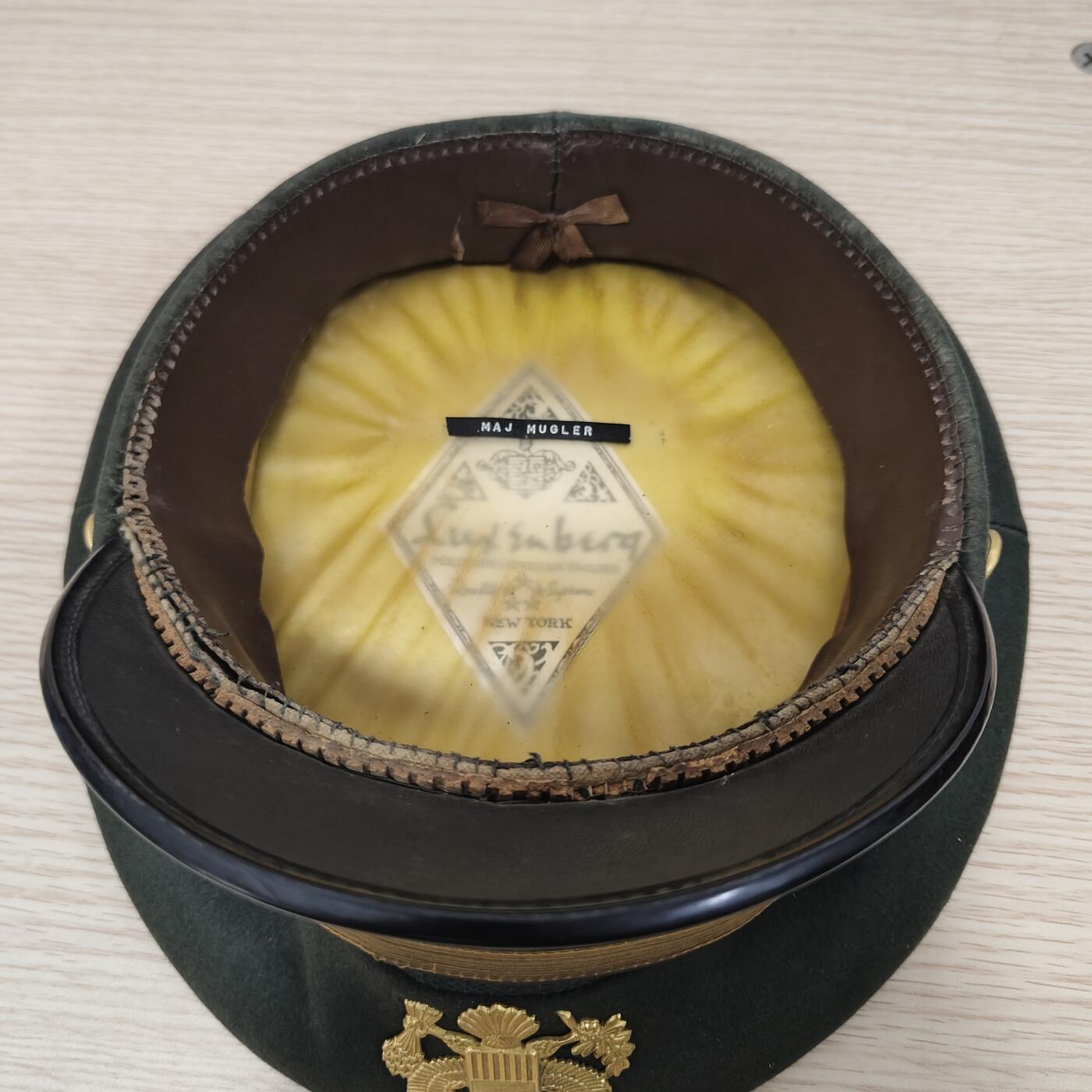 全场0元起拍 第156期 咸鱼国勋章拍卖专场 5月15日（周三）下午6：00开始 美国陆校官将官通用刺绣大檐帽 58CM