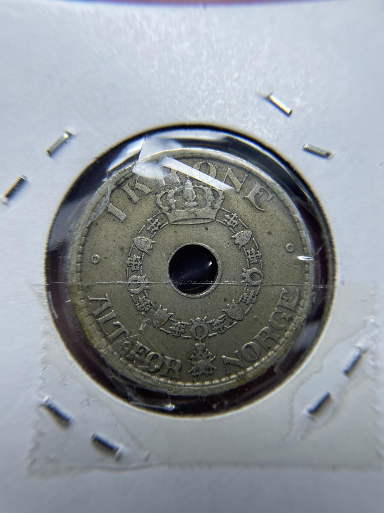 2024年集古藏今外币拍卖第六期-第9场—（总第59拍） 1926年挪威1克朗